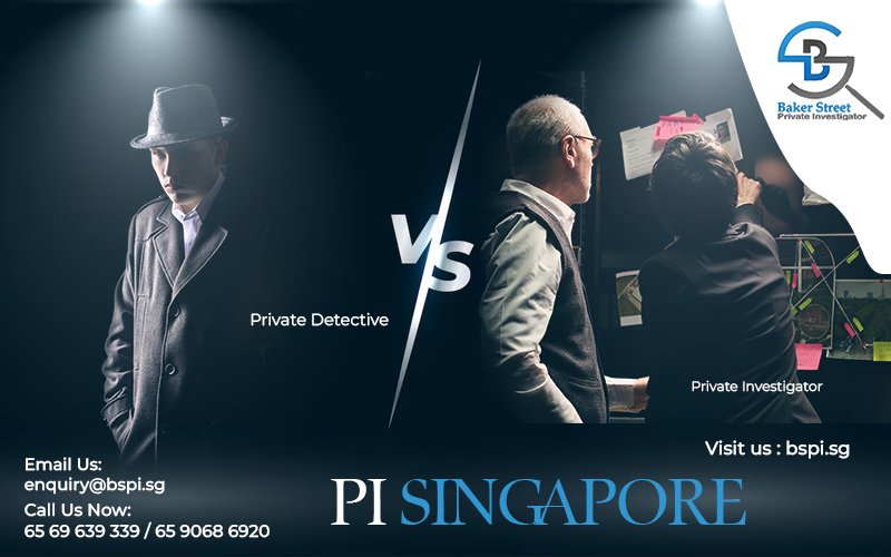 Private detective vs PI singapore